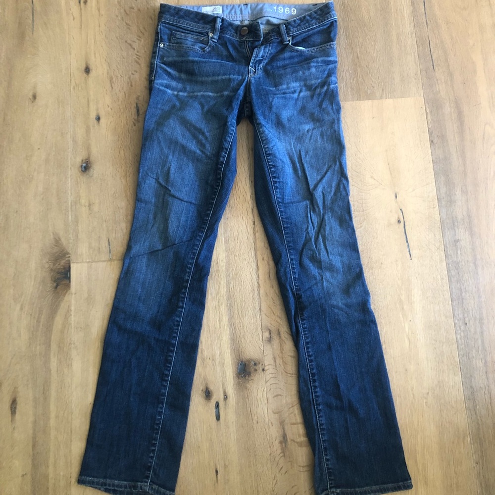 Dark wash jeans